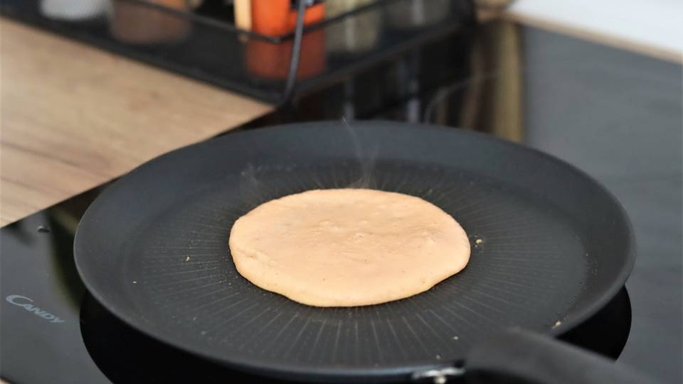 Pas 2 - Pancakes din linte